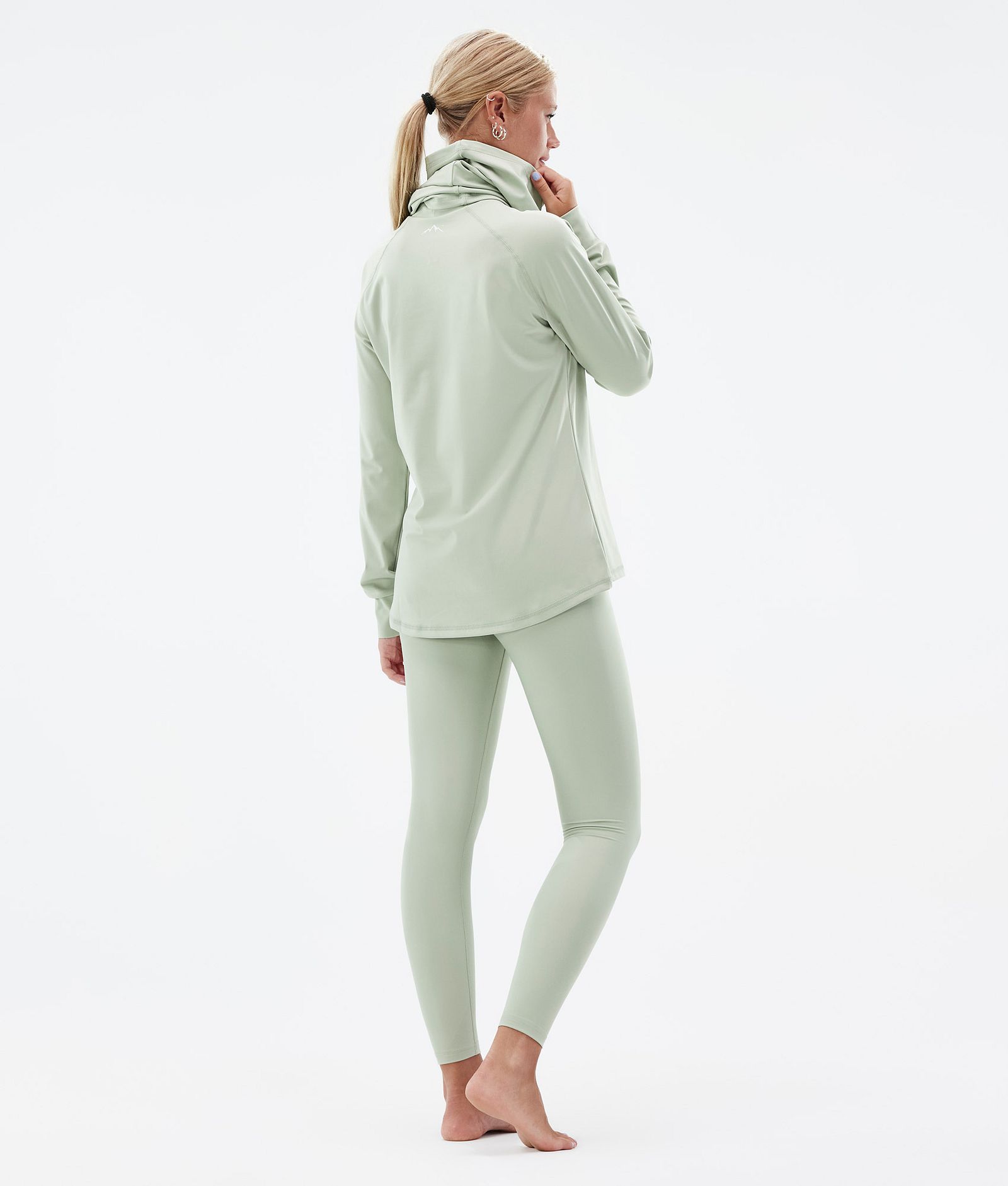 Snuggle W 2022 Base Layer Top Women 2X-Up Soft Green, Image 5 of 6