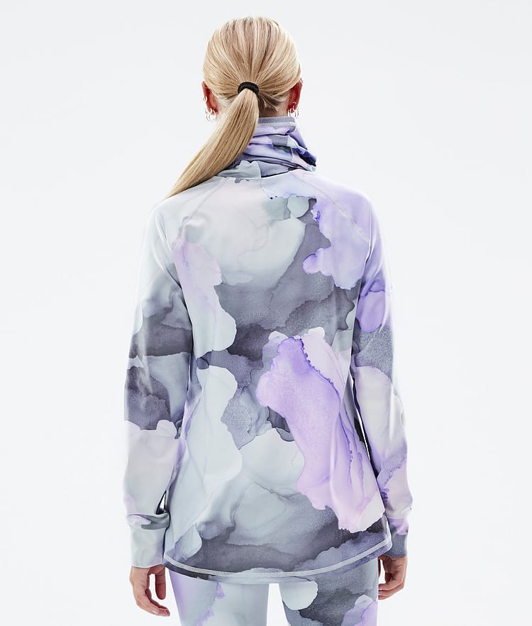 Snuggle W 2022 Base Layer Top Women 2X-Up Blot Violet, Image 3 of 6