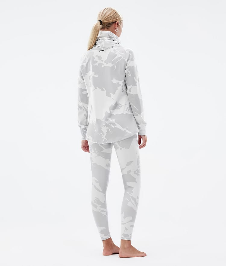 Snuggle W 2022 Tee-shirt thermique Femme 2X-Up Grey Camo, Image 5 sur 6