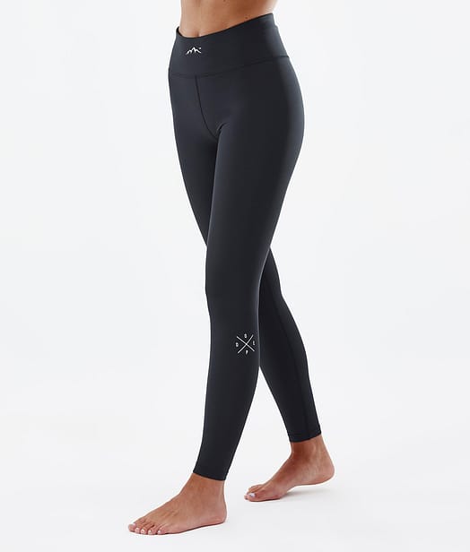 Snuggle W 2022 Baselayer tights Dame Black