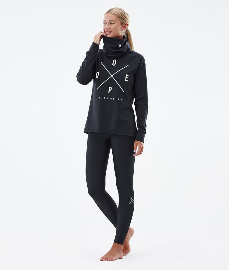 Snuggle W 2022 Superundertøy bukse Dame 2X-Up Black, Bilde 3 av 7
