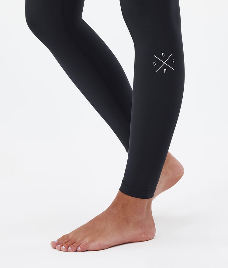 Snuggle W 2022 Baselayer tights Dame 2X-Up Black