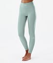 Snuggle W 2022 Baselayer tights Dame 2X-Up Faded Green