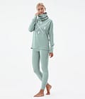 Snuggle W 2022 Base Layer Pant Women 2X-Up Faded Green, Image 3 of 7
