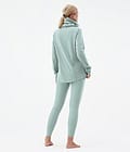 Snuggle W 2022 Base Layer Pant Women 2X-Up Faded Green, Image 4 of 7