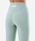 Snuggle W 2022 Base Layer Pant Women 2X-Up Faded Green, Image 6 of 7