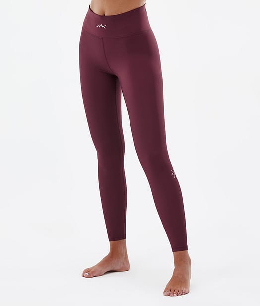 Snuggle W 2022 Baselayer tights Dame Burgundy