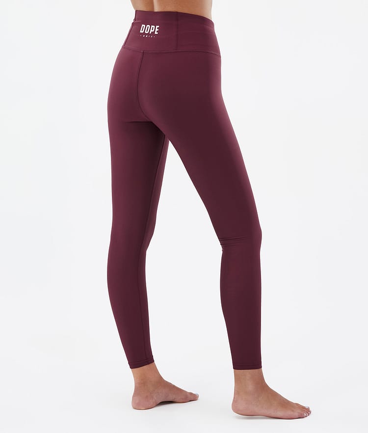 Snuggle W 2022 Base Layer Pant Women 2X-Up Burgundy, Image 2 of 7