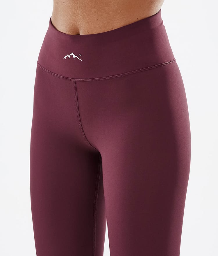 Snuggle W 2022 Base Layer Pant Women 2X-Up Burgundy, Image 5 of 7