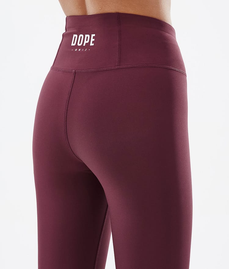 Snuggle W 2022 Base Layer Pant Women 2X-Up Burgundy, Image 6 of 7