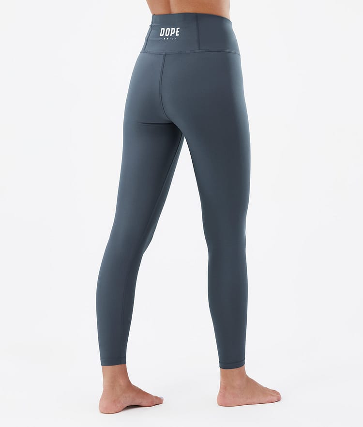 Snuggle W 2022 Baselayer tights Dame 2X-Up Metal Blue, Billede 2 af 7