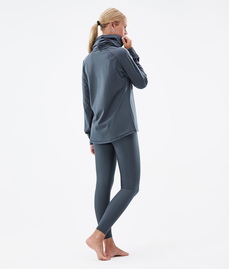 Snuggle W 2022 ベースレイヤーパンツ レディース 2X-Up Metal Blue, 画像4 / 7