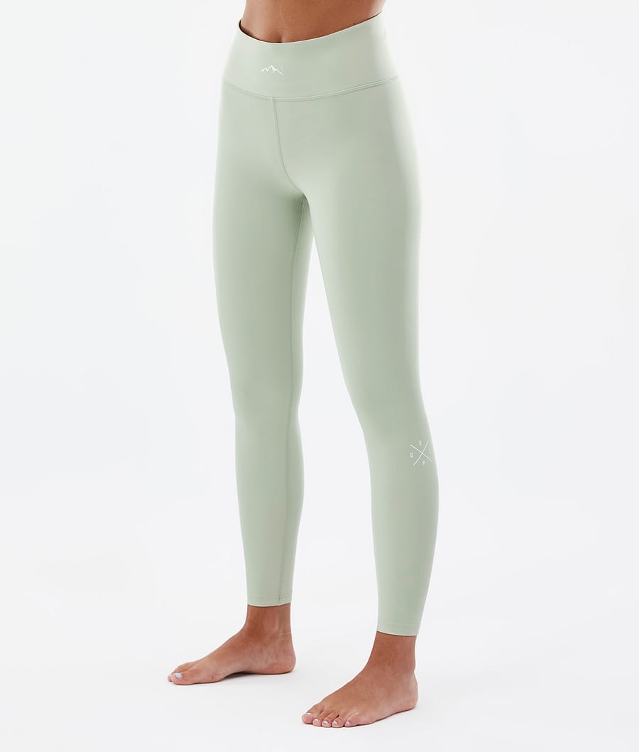 Snuggle W Pantalon thermique Femme 2X-Up Soft Green
