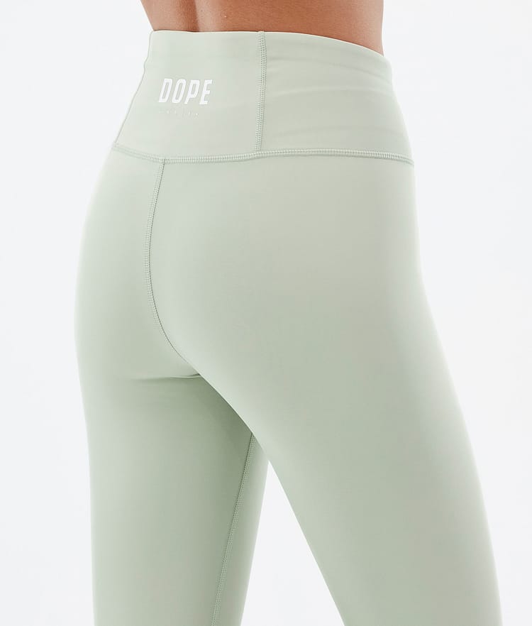 Snuggle W 2022 Baselayer tights Dame 2X-Up Soft Green, Billede 6 af 7