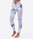 Snuggle W 2022 Legginsy Termoaktywne Kobiety 2X-Up Blot Violet