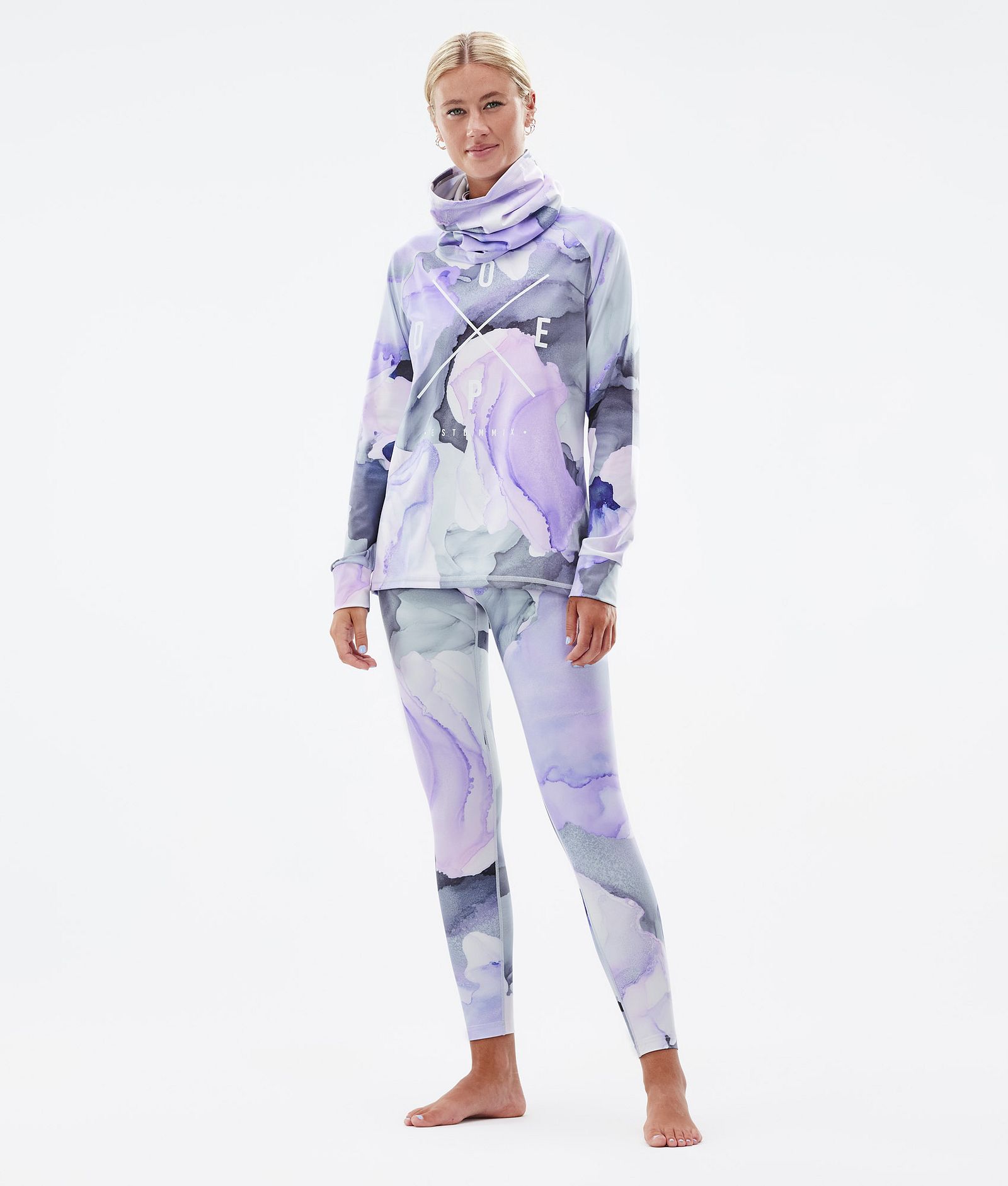 Snuggle W 2022 Pantaloni Termici Donna 2X-Up Blot Violet, Immagine 3 di 7