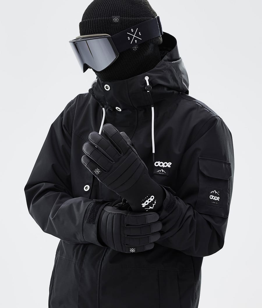 Ace Ski Gloves Black