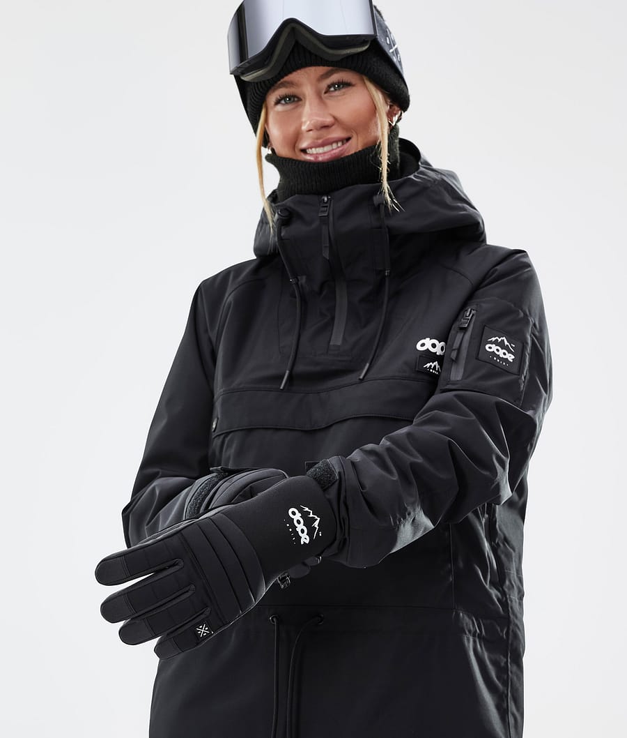 Ace Ski Gloves Black