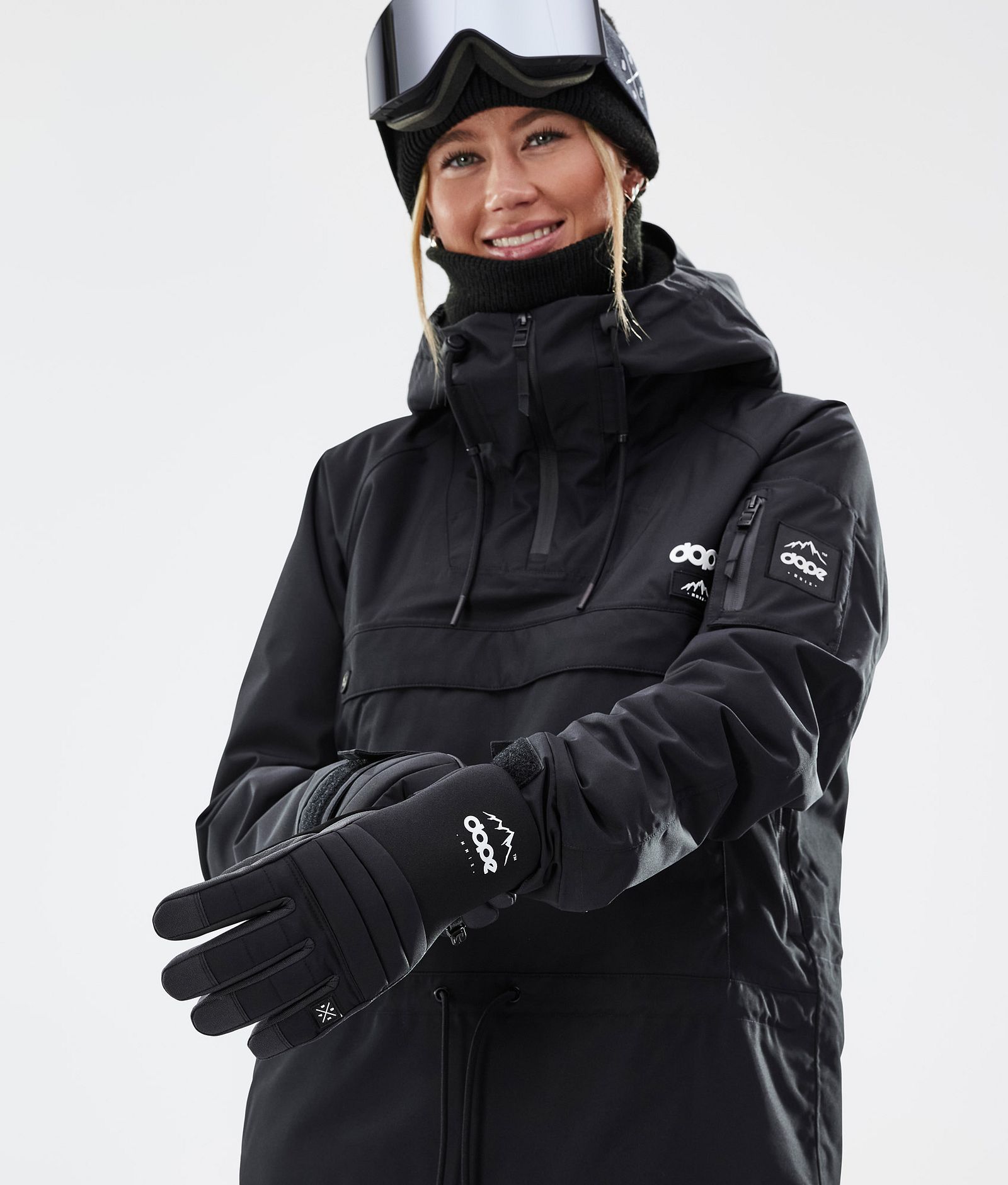 Ace 2022 Ski Gloves Black, Image 4 of 5