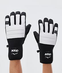 Dope Ace 22 Ski Gloves White
