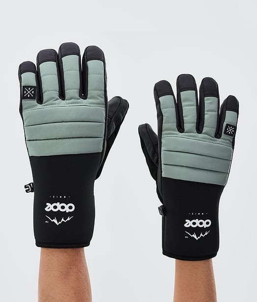 Ace 2022 Ski Gloves Faded Green