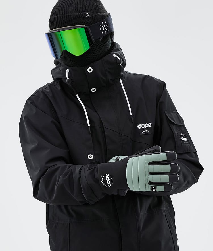Ace 2022 Gants de Ski Faded Green, Image 3 sur 5