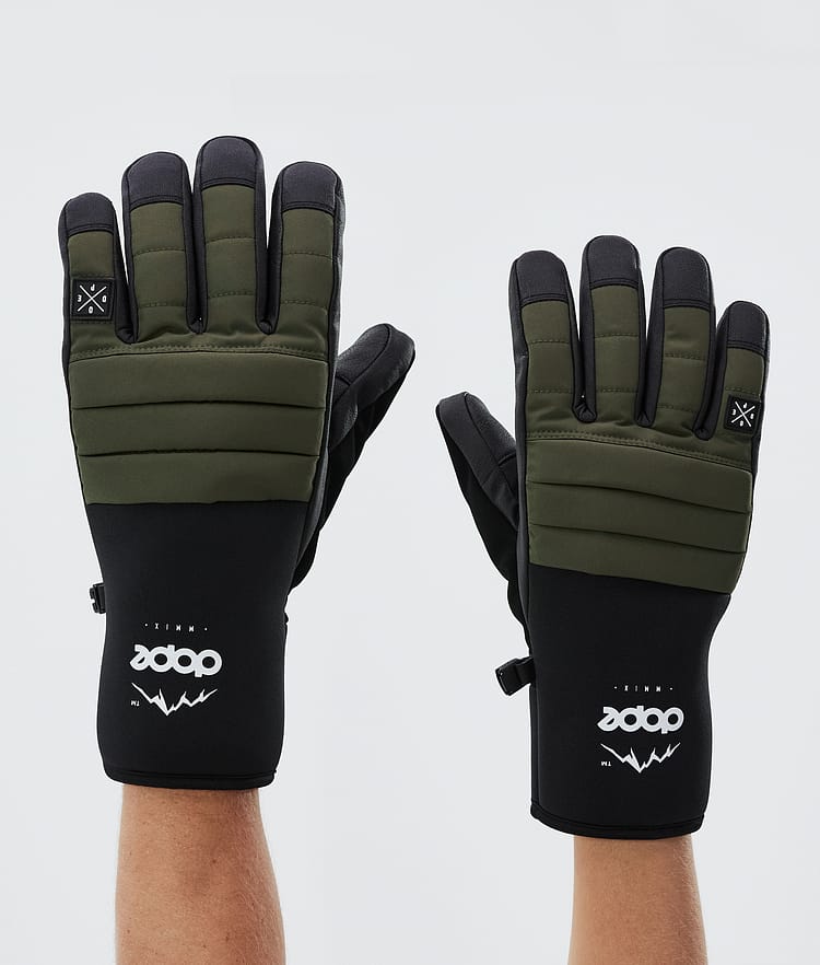 Ace 2022 Ski Gloves Olive Green, Image 1 of 5