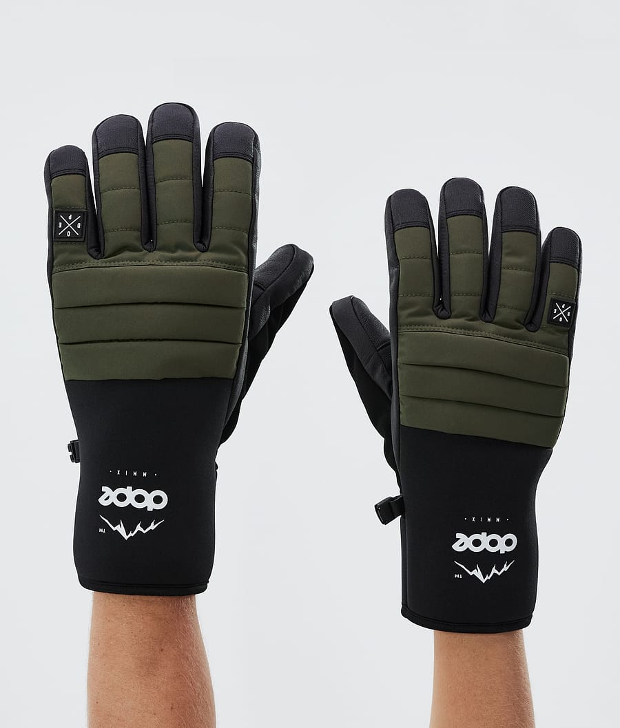 Ace 2022 Ski Gloves Olive Green