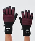 Ace 2022 Ski Gloves Burgundy