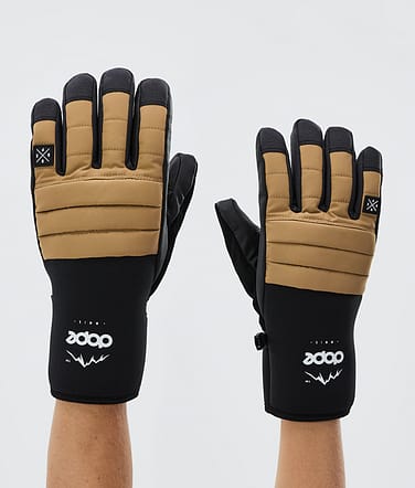 Ace 2022 Ski Gloves Gold