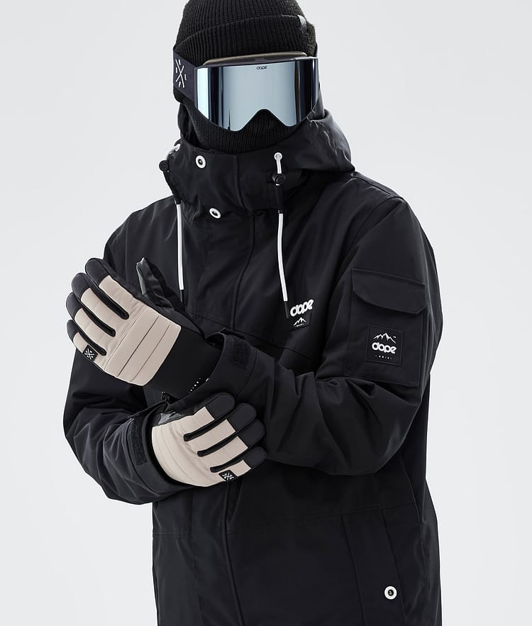 Ace 2022 Ski Gloves Sand, Image 4 of 5