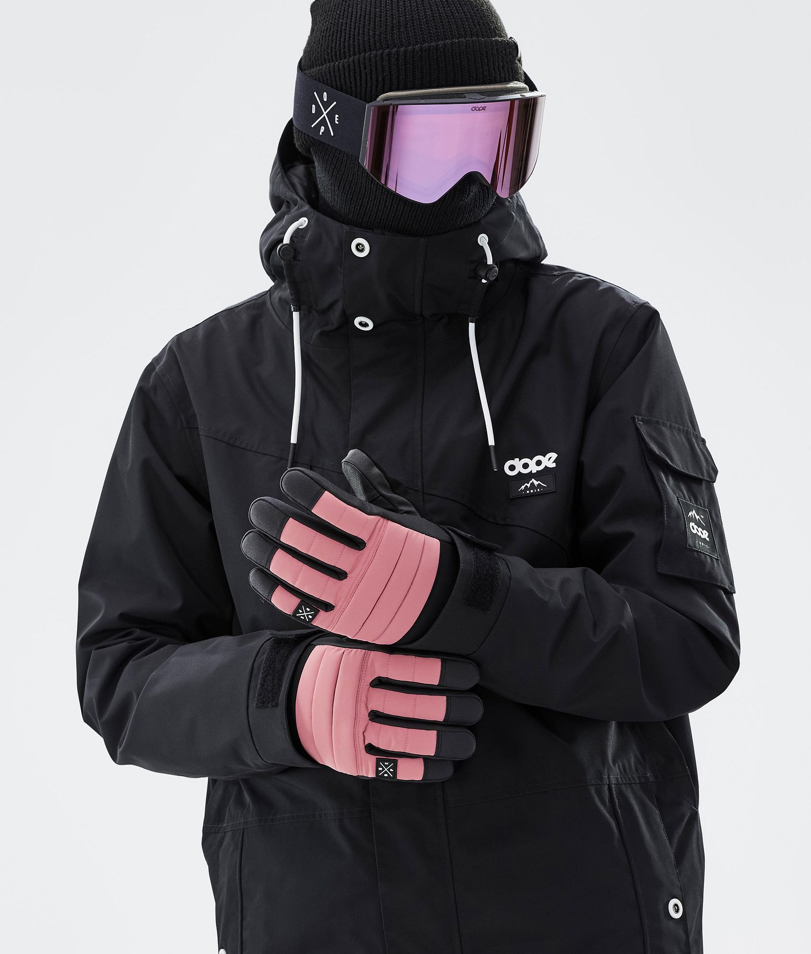 Ace 2022 スキーグローブ Pink