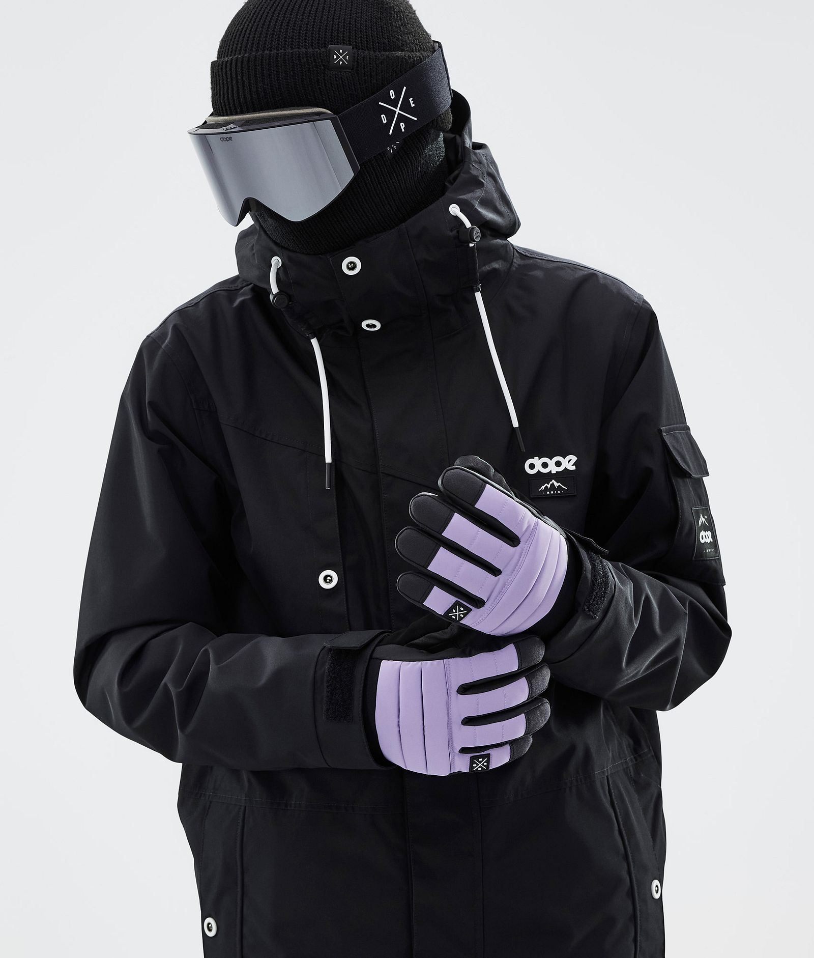 Ace 2022 Ski Gloves Faded Violet