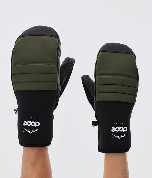 Ace 2022 Snow Mittens Olive Green