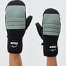 Dope Ace 2022 Snow Mittens Faded Green