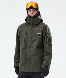 Dope Adept Bunda na Snowboard Pánské Olive Green