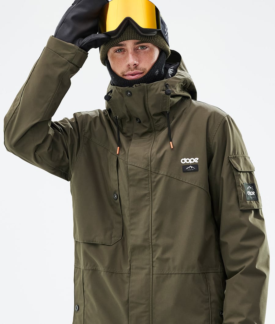 Adept Snowboard Jacket Men Olive Green