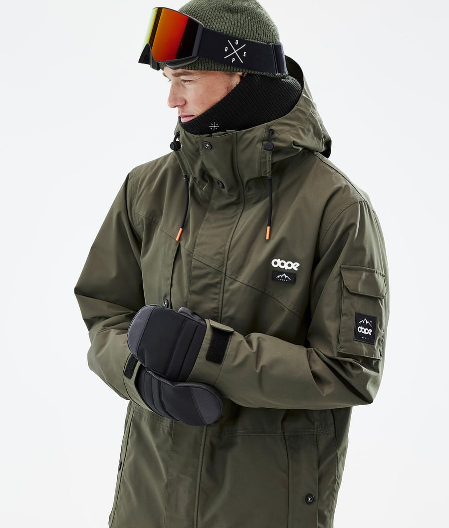 Dope Adept Snowboard Jacket Men Olive Green Dopesnow AU