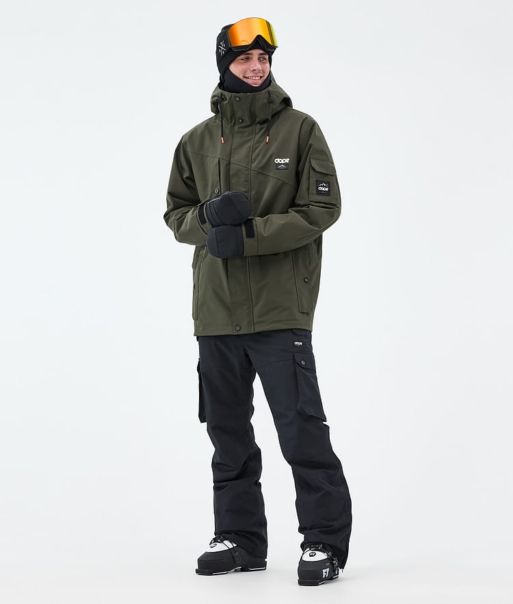 Adept Ski Jacket Men Olive Green, Image 3 of 9