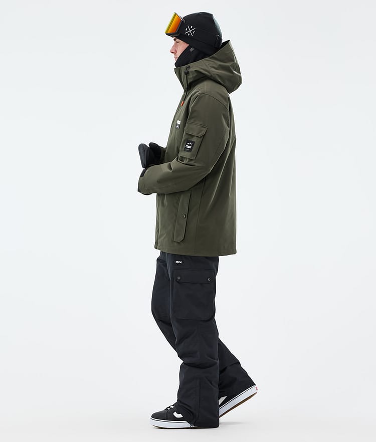 Adept Snowboard Jacket Men Olive Green, Image 4 of 9