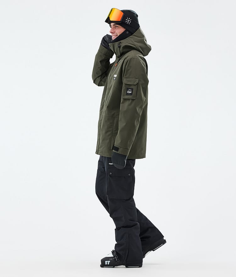 Adept Ski Jacket Men Olive Green, Image 4 of 9