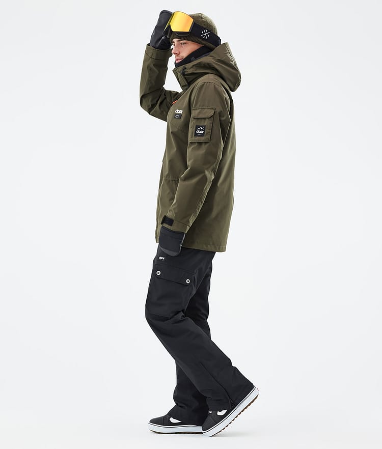 Adept Giacca Snowboard Uomo Olive Green Renewed, Immagine 4 di 9