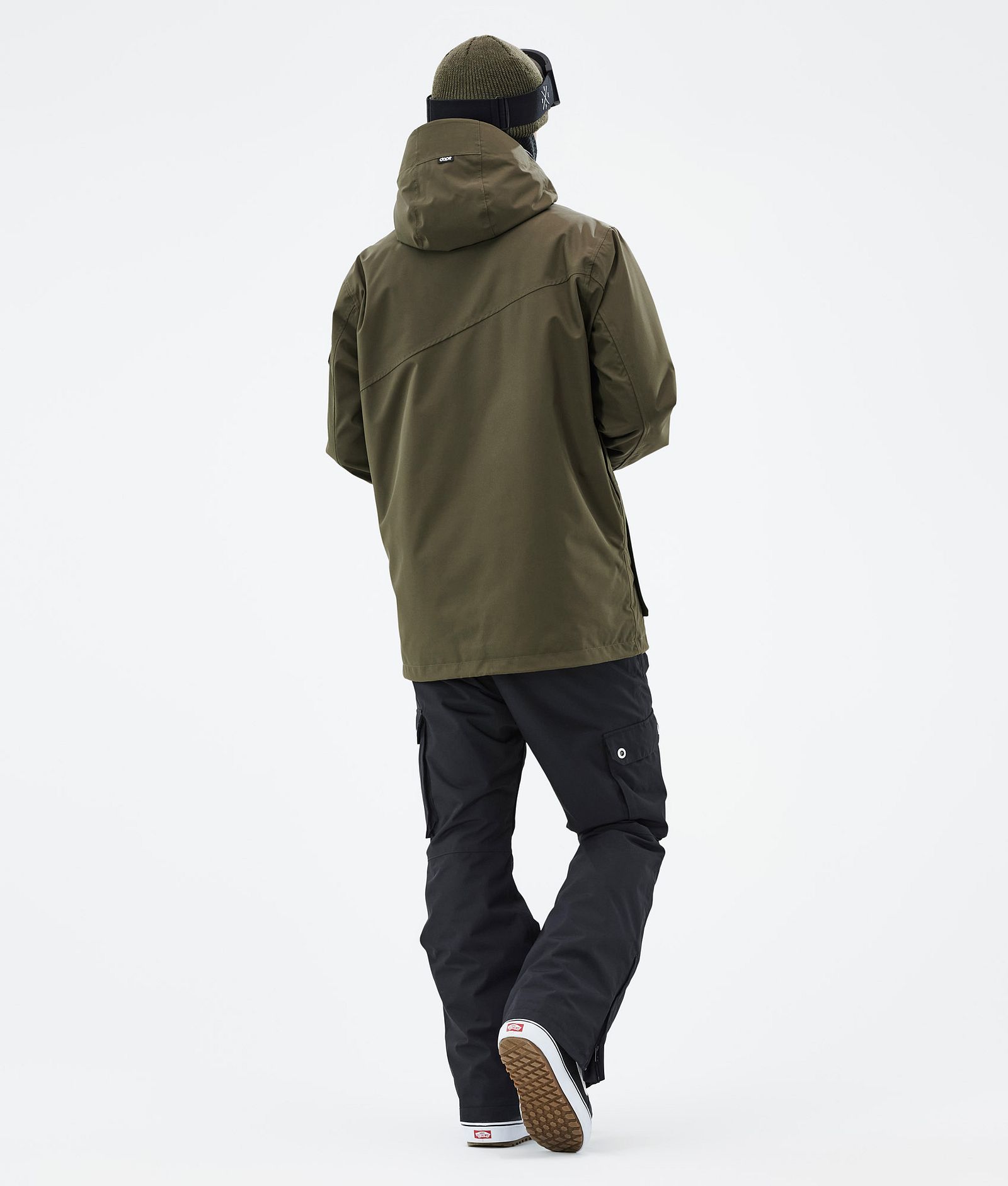 Adept Snowboardjacka Herr Olive Green, Bild 4 av 9