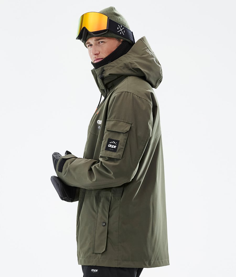 Adept Ski Jacket Men Olive Green