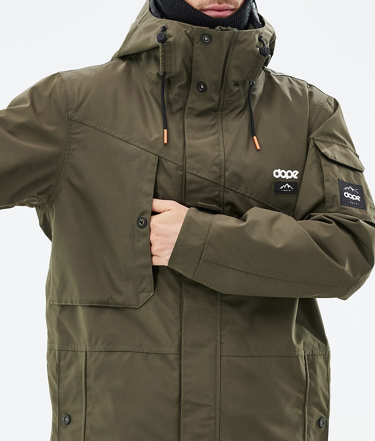 Adept Veste Snowboard Homme Olive Green