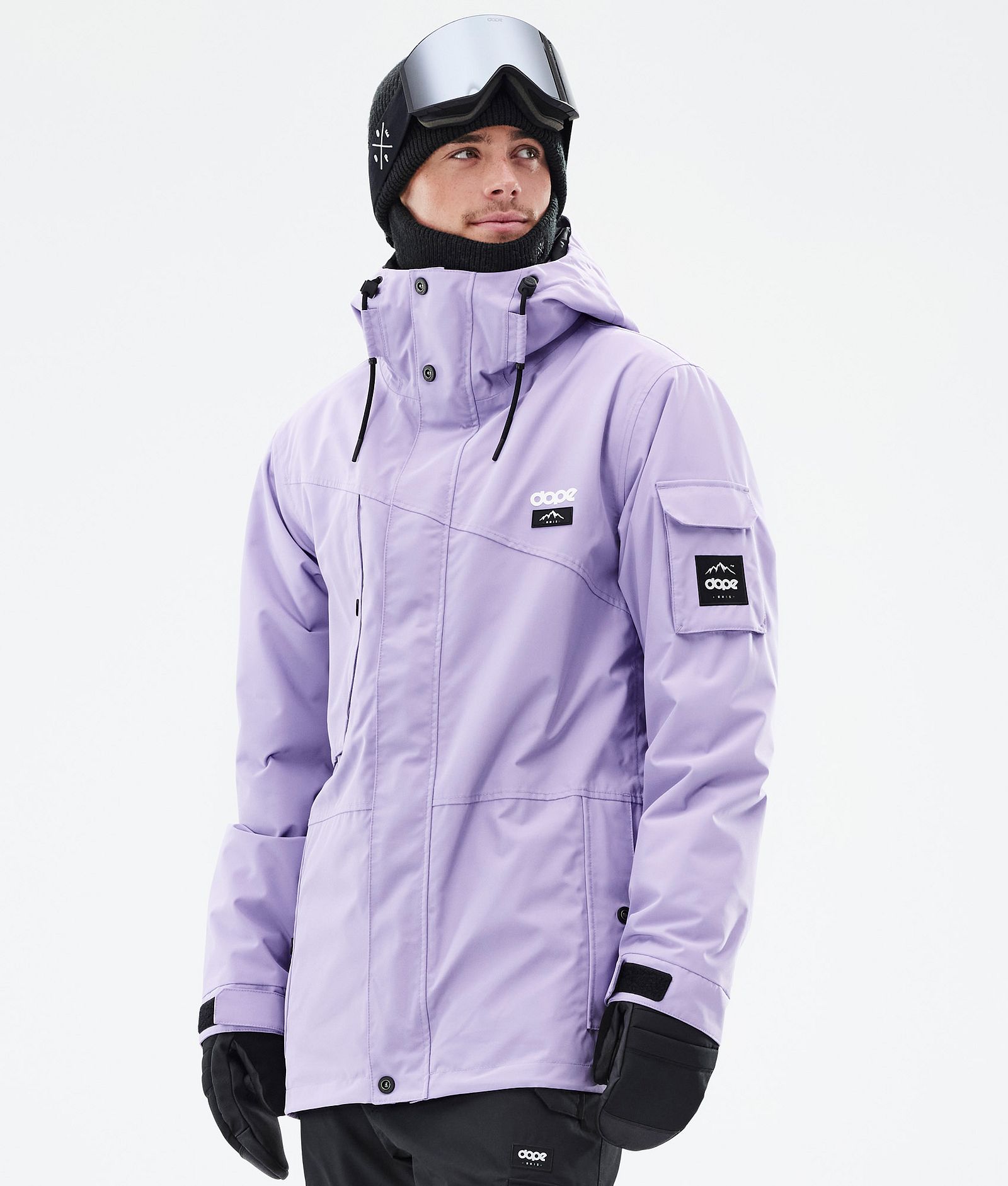 Adept Snowboardjakke Herre Faded Violet Renewed, Billede 1 af 9