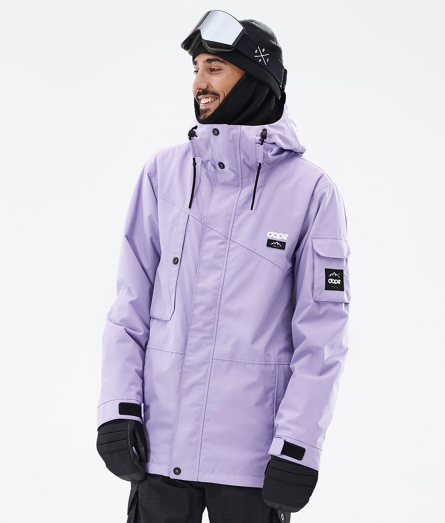 Adept Bunda na Snowboard Pánské Faded Violet