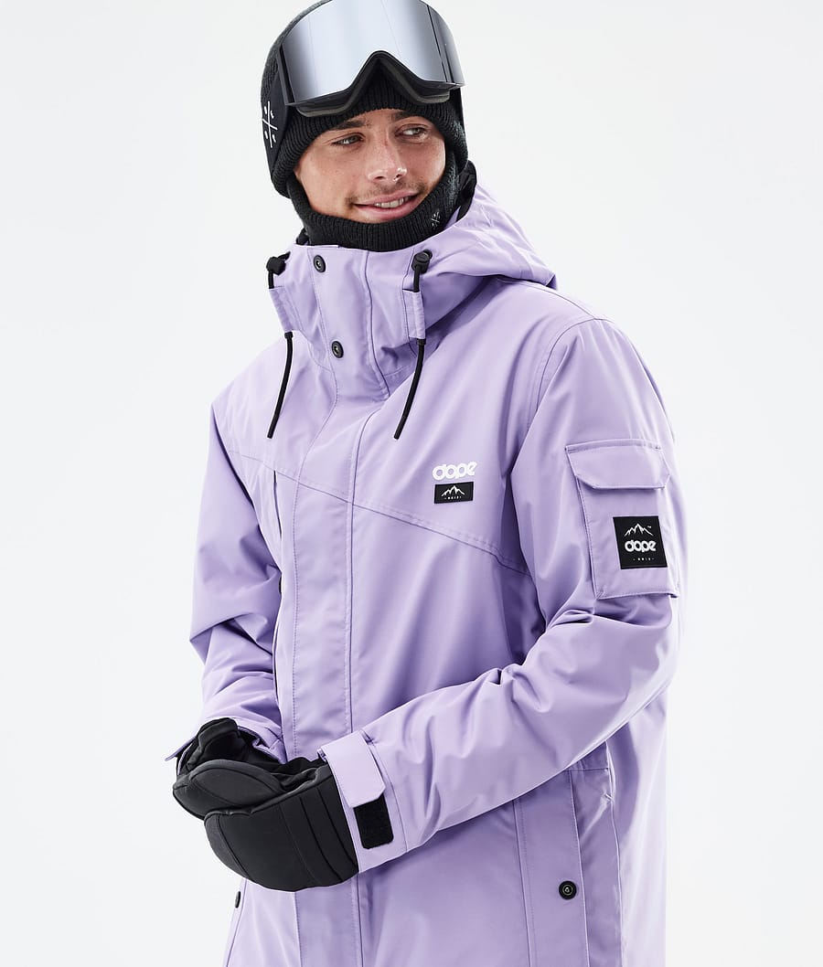 Adept Snowboard Jacket Men Faded Violet