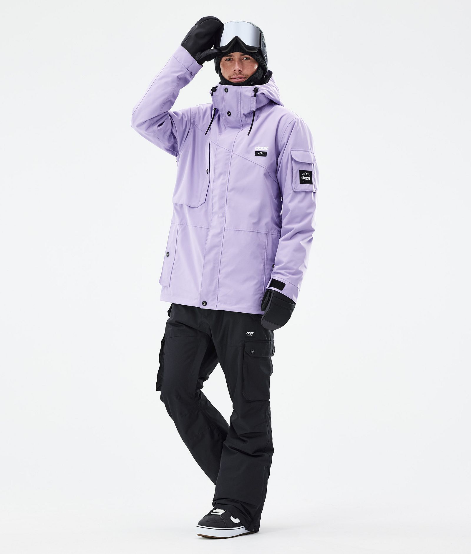 Adept Snowboard Jacket Men Faded Violet Renewed, Image 2 of 9