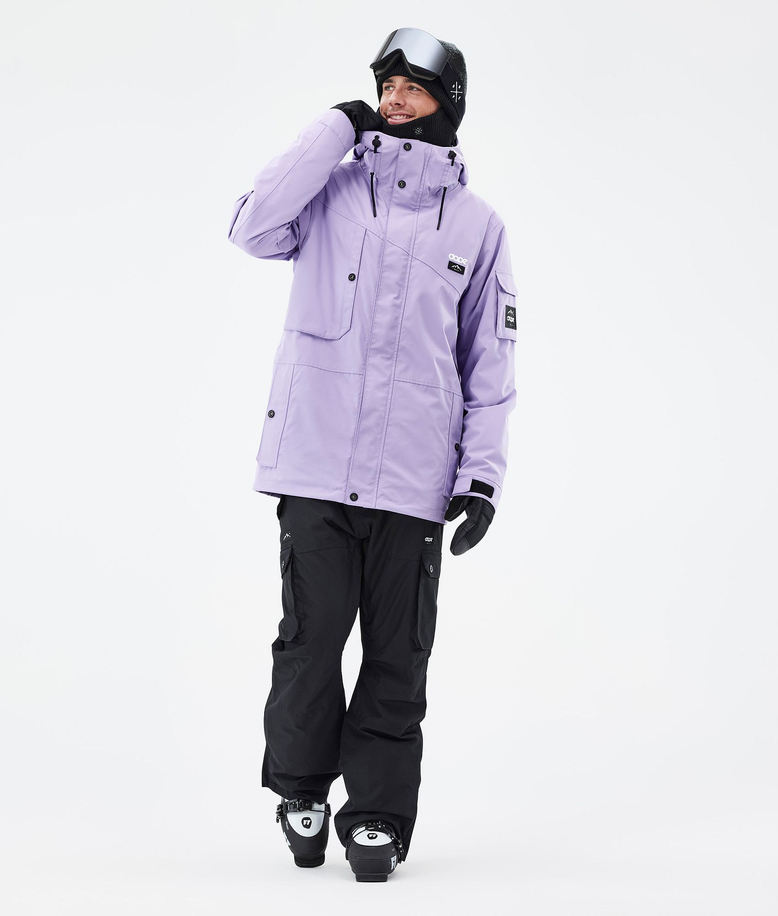 Dope Adept Chaqueta Esquí Hombre Faded Violet - Lila